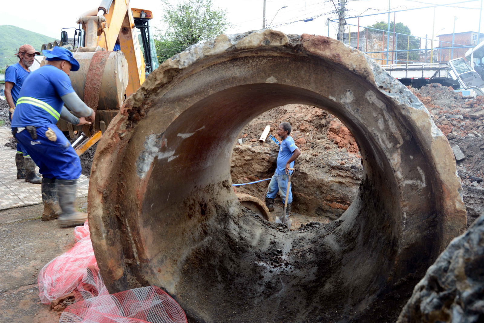 Saae de Barra Mansa realiza manutenção em rede pluvial no bairro Boa Sorte – Barra Mansa