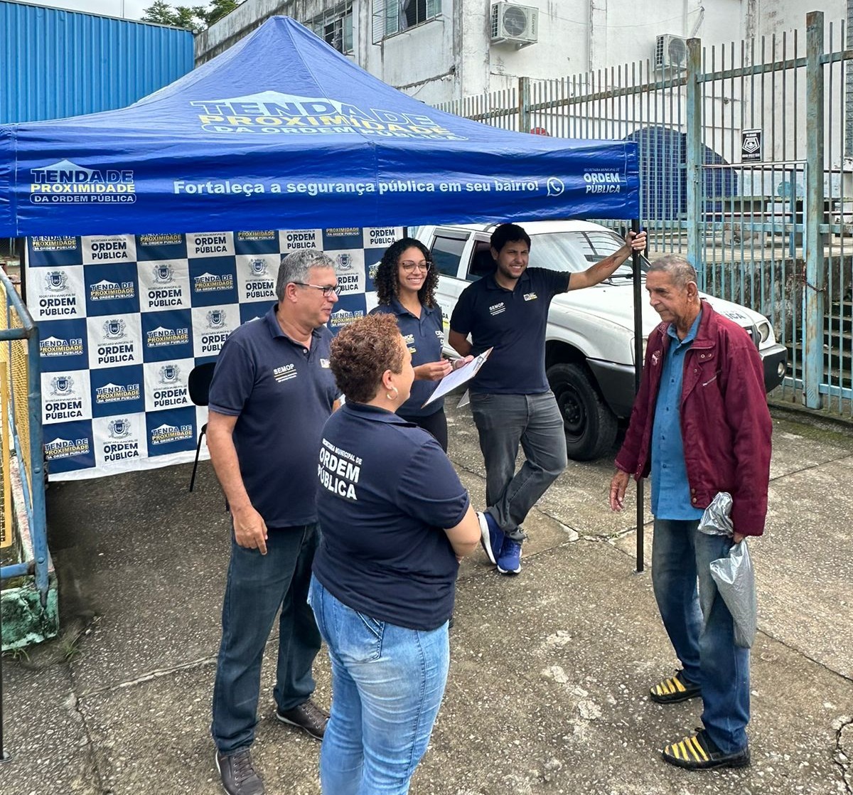 Volta Redonda: Projeto ‘Tenda de Proximidade’ é lançado e atende mais de 60 pessoas no Santa Rita do Zarur