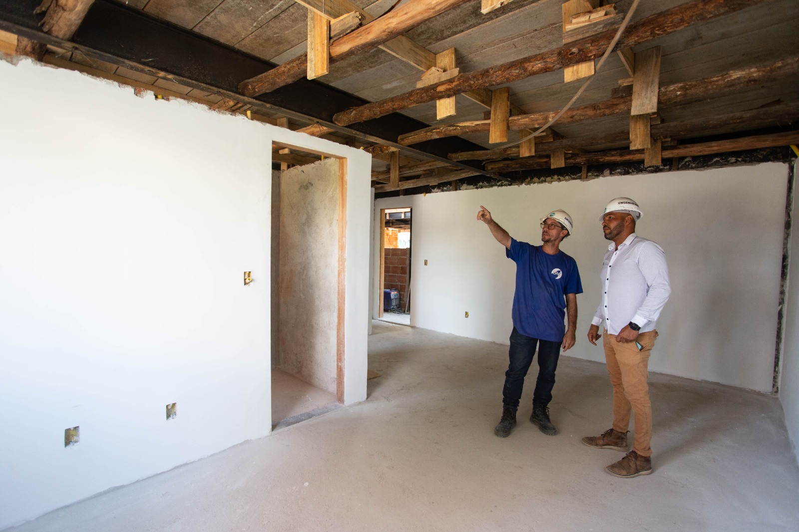 Construção do futuro Retiro dos Atletas, em Volta Redonda, prossegue com a parte de alvenaria