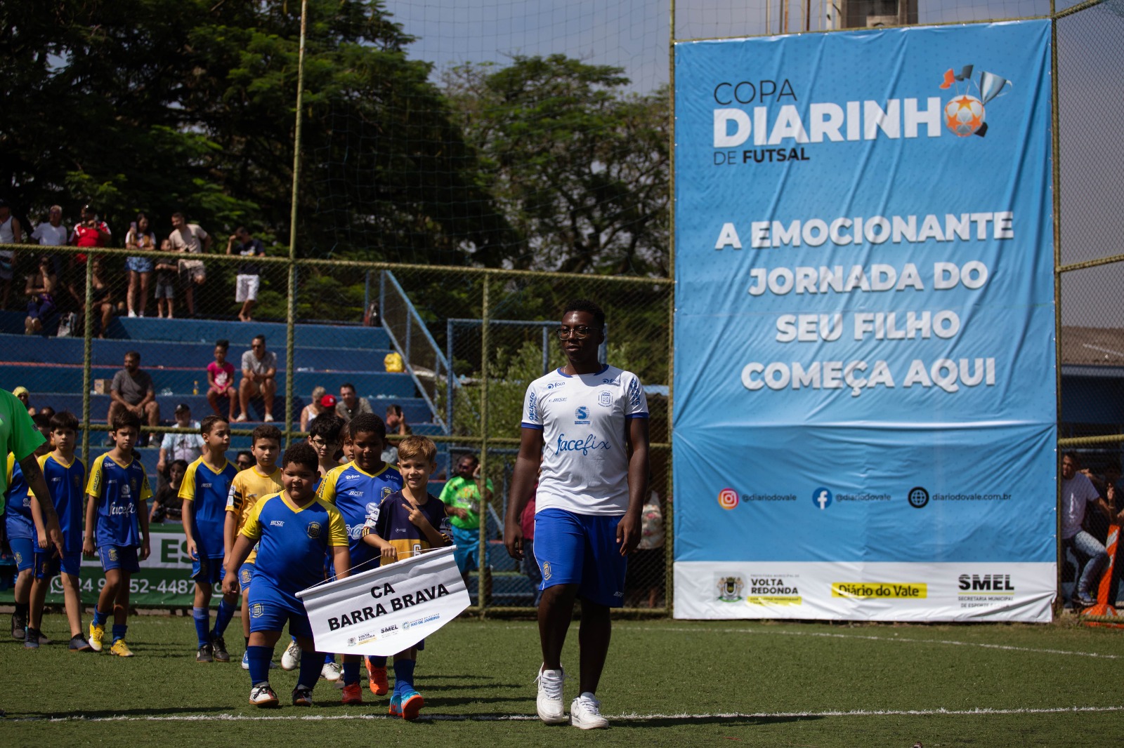 Copa Diarinho de Futsal é aberta com grande festa em Volta Redonda nesse sábado, dia 6
