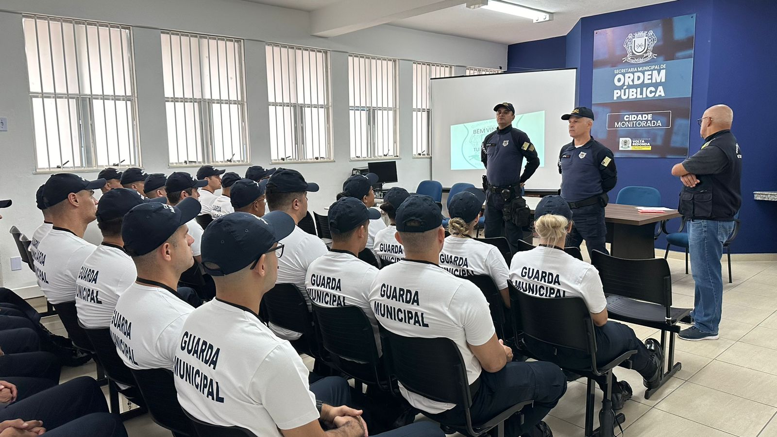 Novos guardas municipais de Volta Redonda dão início a curso de formação