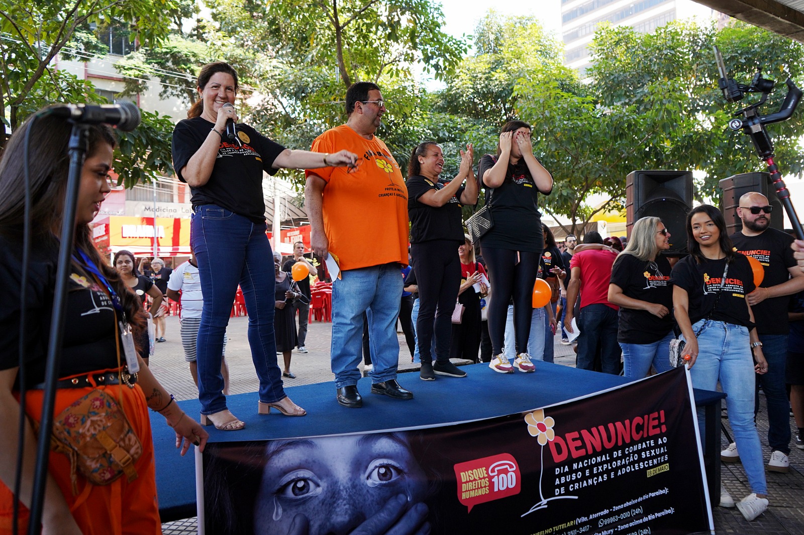 Volta Redonda realiza ação pelo Dia Nacional de Combate ao Abuso e Exploração Sexual de Crianças e Adolescentes