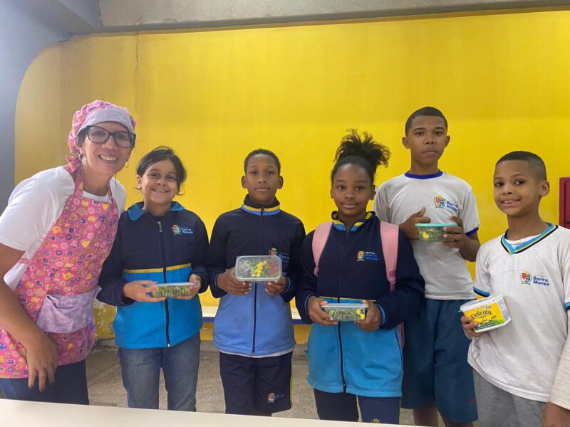 Escola Socioambiental Ada Bogato conclui projeto de Educação Alimentar e Nutricional – Barra Mansa