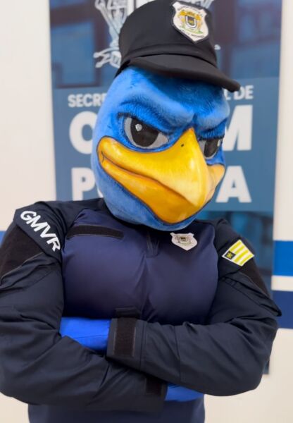 Ordem Pública de Volta Redonda lança mascote da secretaria, o Semopinho