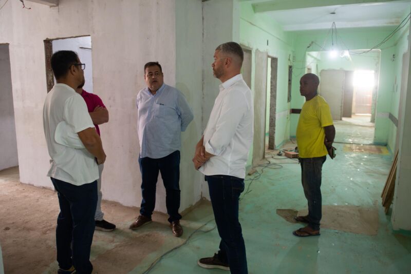 Rodrigo Drable acompanha obras do Hospital dos Olhos – Barra Mansa