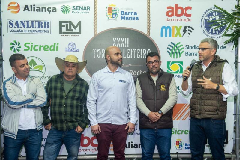 Rodrigo Drable participa da abertura do 32º Torneio Leiteiro de Antônio Rocha – Barra Mansa