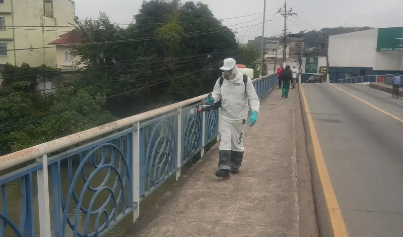 Saae realiza dedetização de três pontes de Barra Mansa