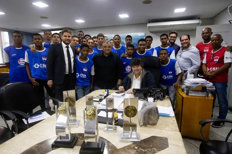 Volta Redonda time de futebol bicampeao