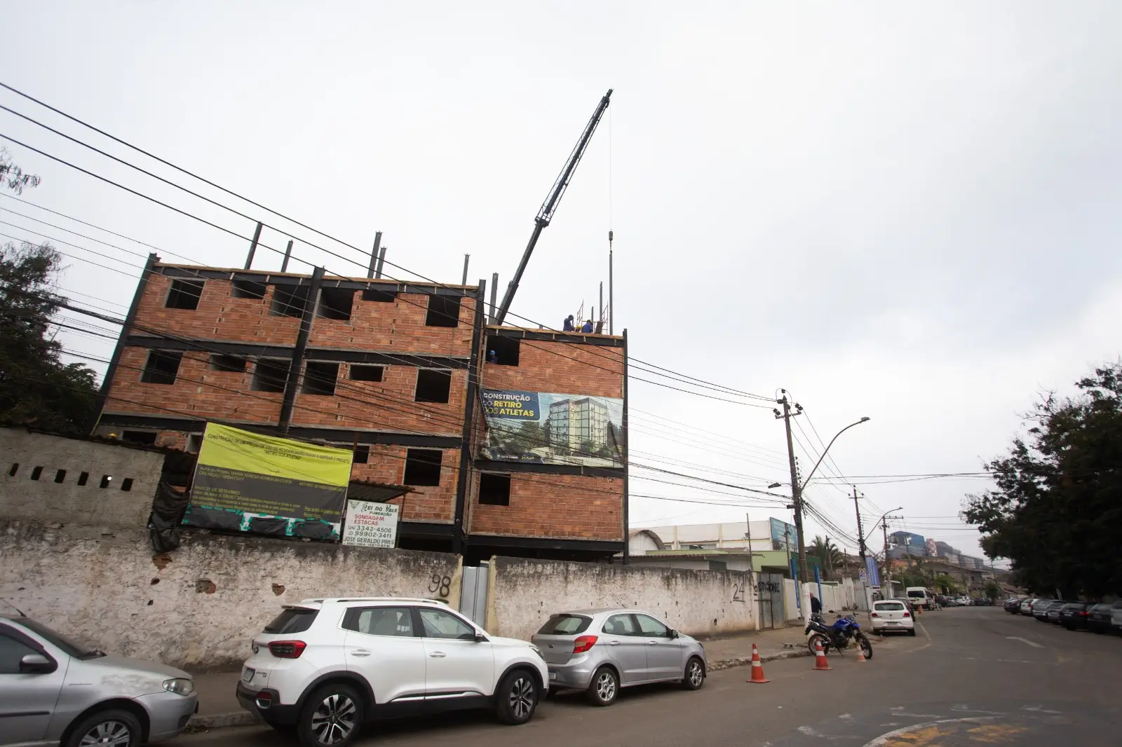obras do Retiro dos Atletas