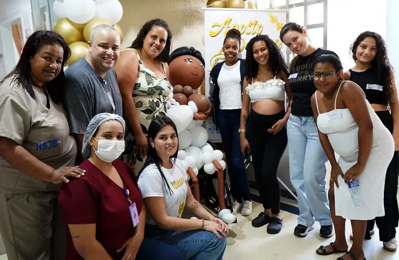 Gestantes de Volta Redonda conhecem maternidade