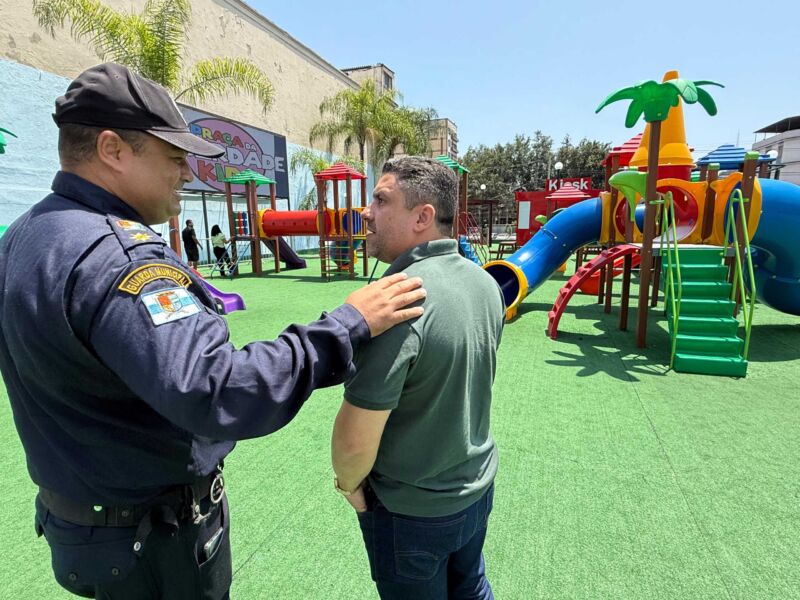 Prefeitura de Barra Mansa orienta população sobre hábitos seguros na Praça da Liberdade Kids – Barra Mansa