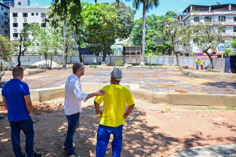 Rodrigo Drable confere diversas obras pelo município – Barra Mansa