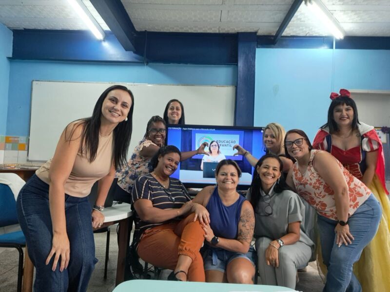 Volta Redonda promove formação continuada para professores da educação infantil