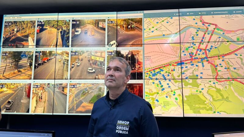 Câmeras da prefeitura ajudam a reduzir impunidade em Volta Redonda