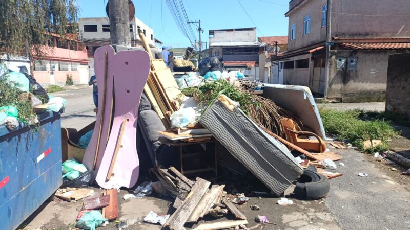 Trabalho de prevenção à proliferação do mosquito Aedes aegypti é realizado no bairro Colônia – Barra Mansa