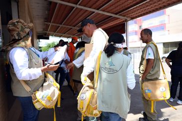 José Cruz/Agência Brasil Brasília (DF), 14/12/2024 - Campanha do Dia D de combate a dengue. Foto: José Cruz/Agência Brasil