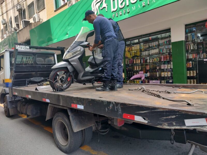 Moto é recuperada horas depois de ser furtada em Volta Redonda