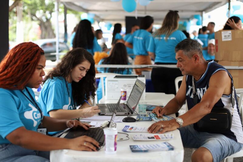 Volta Redonda: Conexão Mega Cidadania oferece serviços gratuitos à população