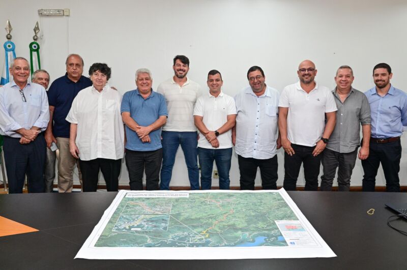 Furlani recebe prefeitos da região para discutir reativação do eixo ferroviário que liga Barra Mansa a Angra dos Reis – Barra Mansa