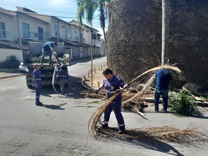 Mutirão de serviços nas vias é realizado no bairro Santa Rosa – Barra Mansa