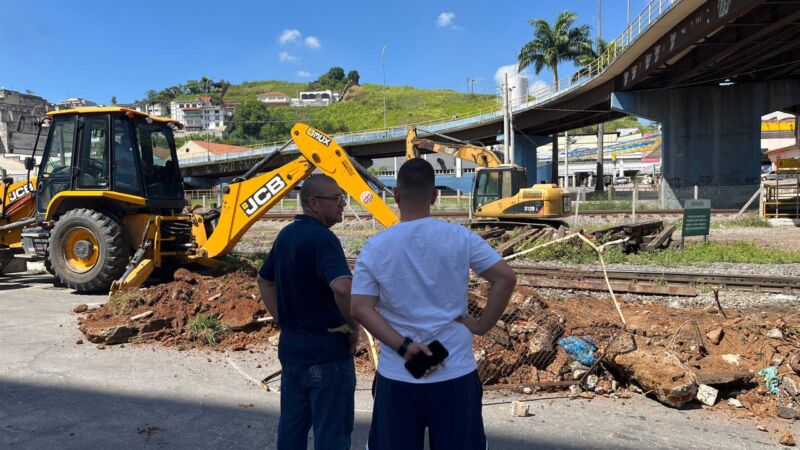 Furlani acompanha intervenção na Rua Oscar da Silva Marins – Barra Mansa