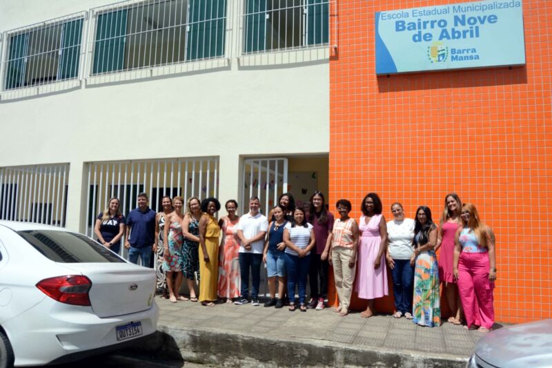 Prefeitura de Barra Mansa inicia construção de área recreativa na Escola Municipal Nove de Abril – Barra Mansa