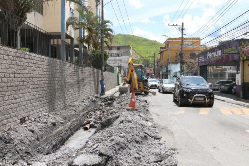 Saae-BM realiza melhorias no sistema de drenagem na Avenida Ary Fontinelle – Barra Mansa