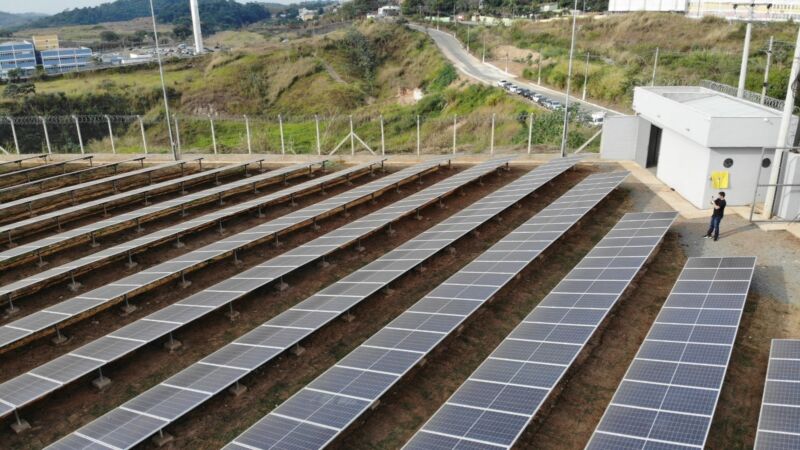 Volta Redonda: usina fotovoltaica já rendeu quase R$ 300 mil em economia para os cofres do município