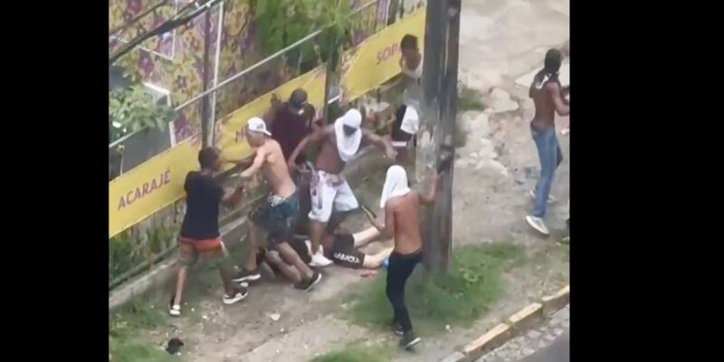 Confronto entre torcidas em Recife deixa feridos e destruição nas ruas