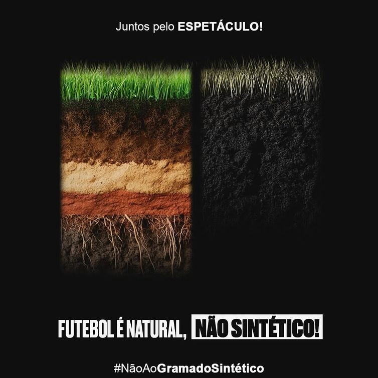Reprodução Instagram/Neymar Jr campanha fora gramado sintético - jogadores brasileiros - imagem instagram