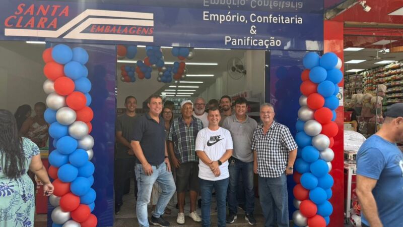 Prefeito Furlani prestigia reinauguração da Santa Clara Embalagens e destaca a força do comércio local – Barra Mansa