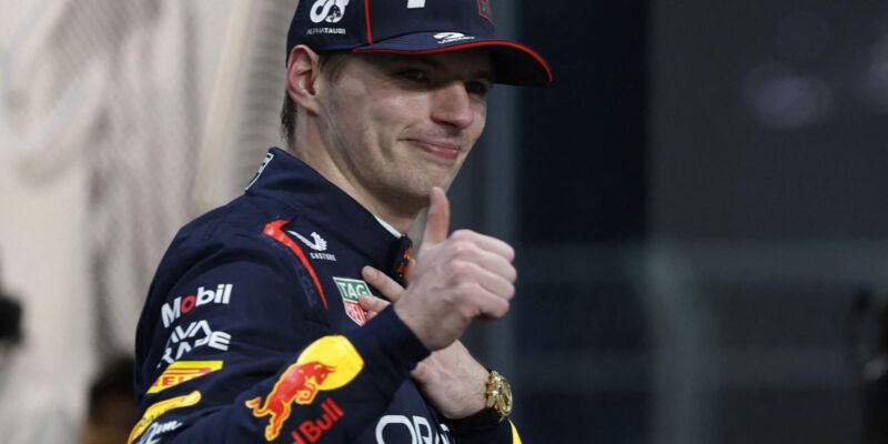 Verstappen larga na frente no GP da Arábia Saudita de Fórmula 1