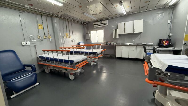 Furlani acompanha a reforma da enfermaria pediátrica da UPA de Barra Mansa – Barra Mansa