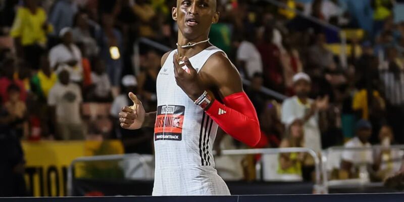 Estreia dourada em 2025: Alison vence 400m com barreiras na Jamaica