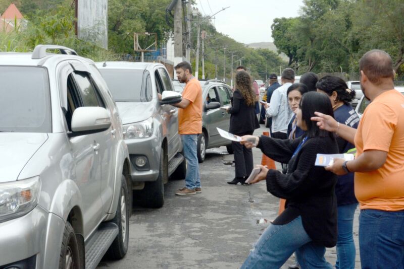 Ação leva campanha ‘Estamos de Olho’ às ruas de Barra Mansa – Barra Mansa