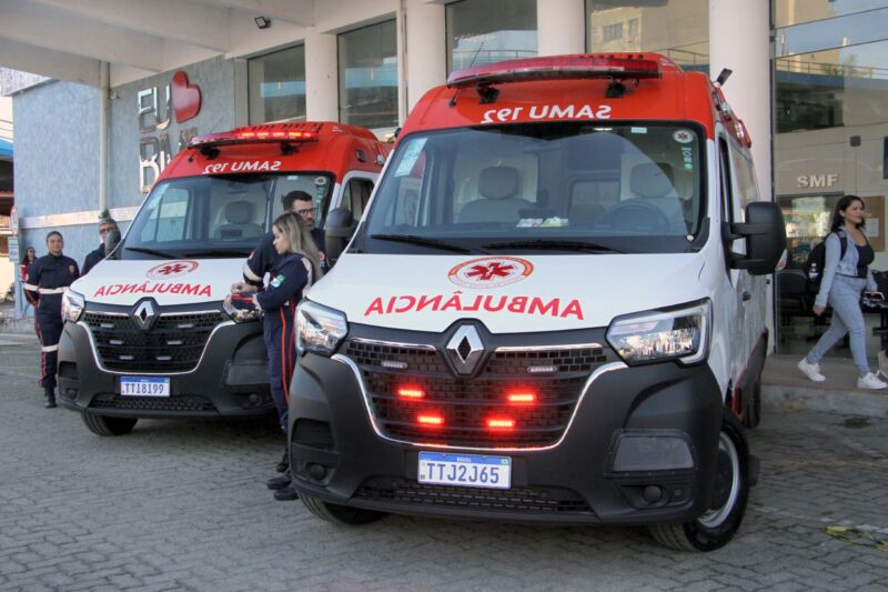 Barra Mansa recebe novas ambulâncias para atendimento do Samu – Barra Mansa