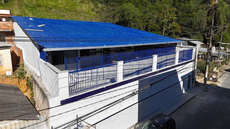 Obras de reforma geral da Escola Municipal Júlio Branco estão na fase final – Barra Mansa