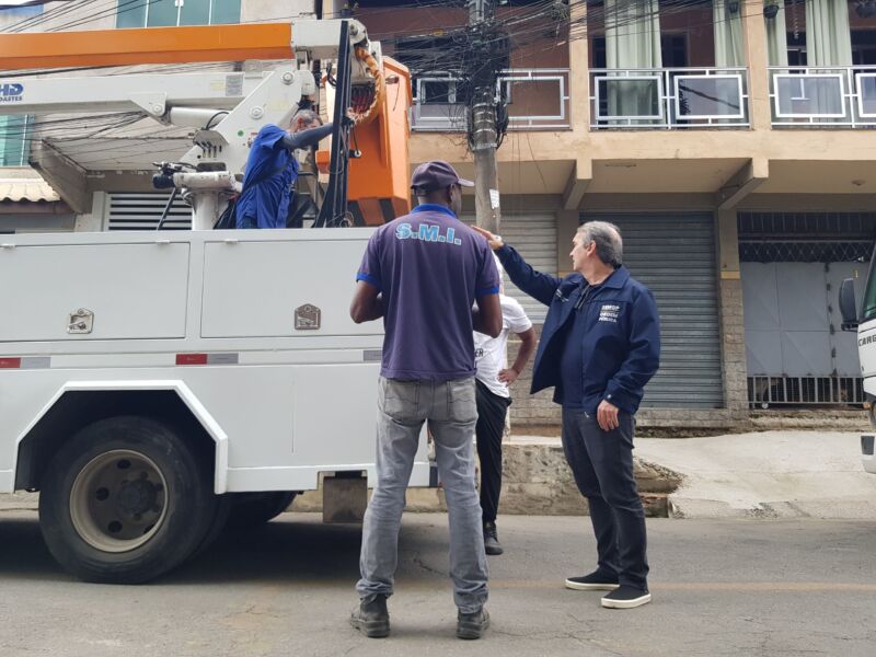 Ordem Pública de Volta Redonda coordena operação de melhorias no bairro Dom Bosco