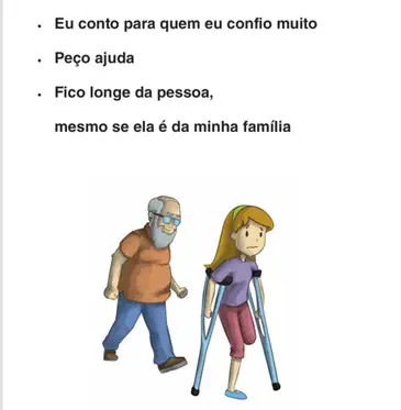 Brasília  - 17/05/2025 Imagens da cartilha Eu me Protejo. Foto divulação