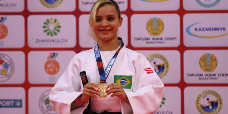 Rosi Andrade é ouro no Mundial de judô paralímpico