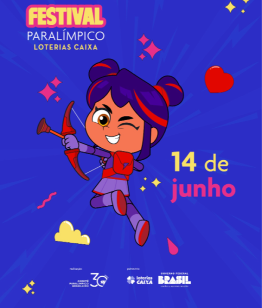 INSCRIÇÕES PARA O FESTIVAL PARALÍMPICO LOTERIAS CAIXA, EM RESENDE, VÃO ATÉ SEXTA (13)
