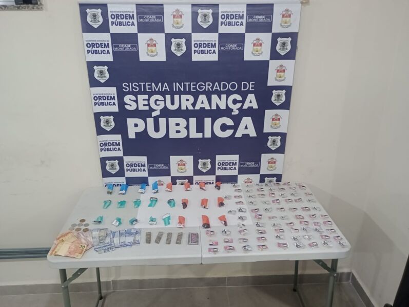 Operação da Ordem Pública termina com apreensão de drogas e suspeito de tráfico preso em Volta Redonda