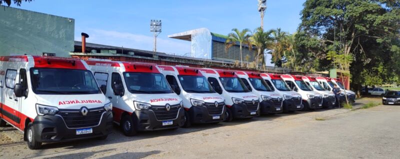 Saúde de Volta Redonda reforça frota de ambulâncias