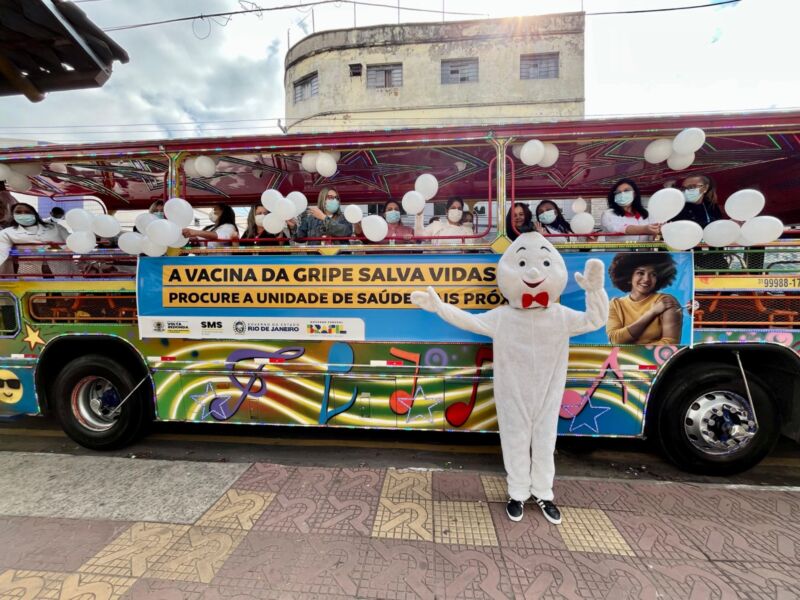 Volta Redonda promove campanha de vacinação com Zé Gotinha pelos bairros