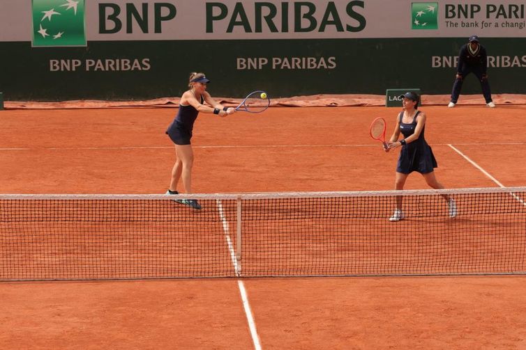 Duplas femininas, Luisa Stefani e Time Babos, Roland Garros 2025
