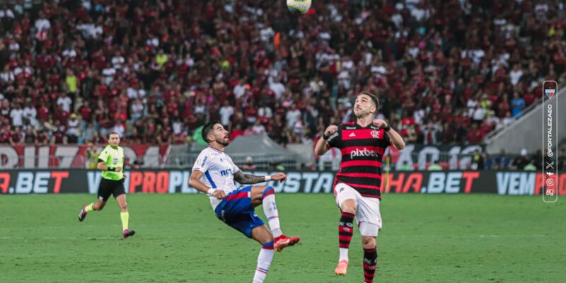 Fla enfrenta Fortaleza mirando ponta da classificação do Brasileiro