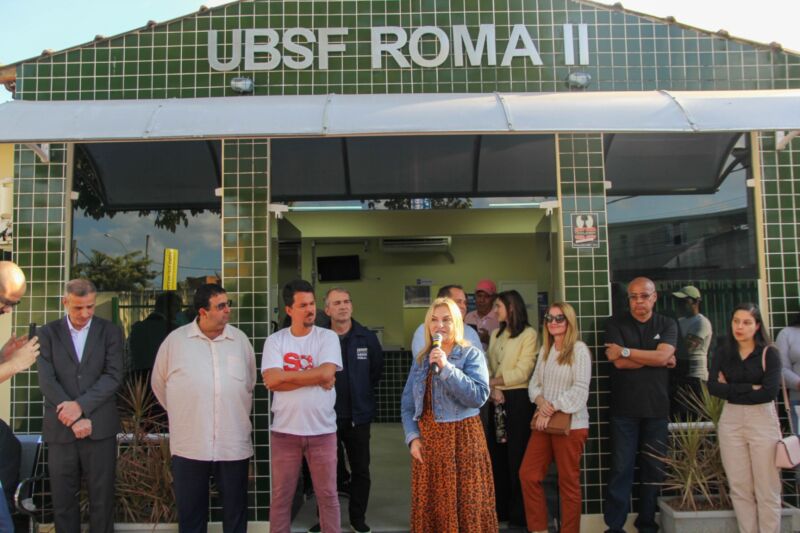 Moradores do Roma II, em Volta Redonda, recebem Unidade de Saúde da Família totalmente reformada