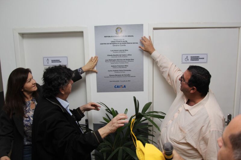 Volta Redonda inaugura novo Cras no bairro Ponte Alta