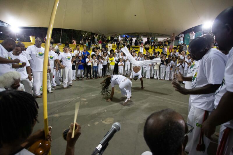 1º Festival de Capoeira encerra Mês da Juventude 2025 em Volta Redonda