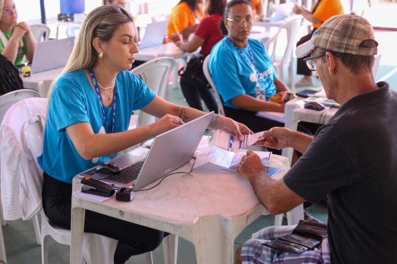 Conexão Mega Cidadania leva serviços gratuitos e inclusão social ao bairro Retiro, em Volta Redonda